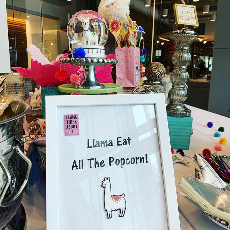 Llama Eat All the Popcorn